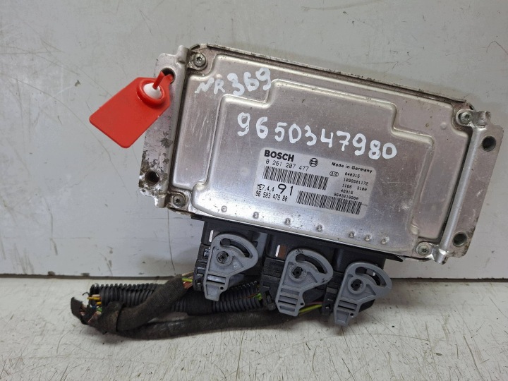 Bedienteil DES MOTORS 0261207477 9643218980 9650347980 Peugeot Citroen 1.6 16V