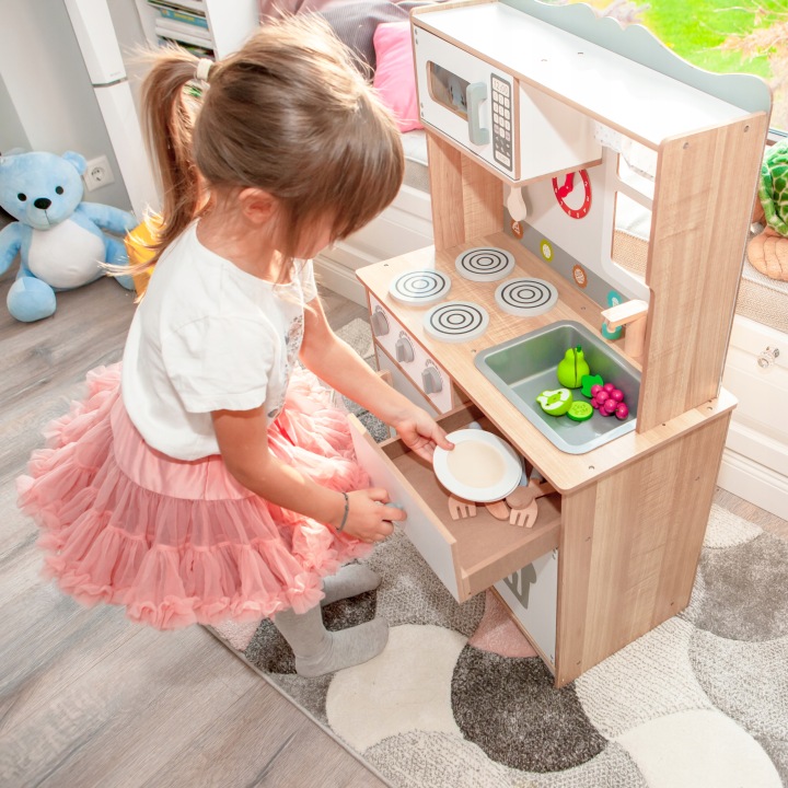 Дерев'яна кухня для дітей додаткові аксесуари ECOTOYS — фото 5
