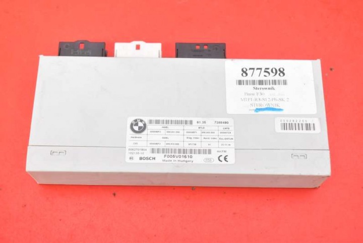 Bedienteil modul hinten heckklappe 7388490 BMW F31 11-16
