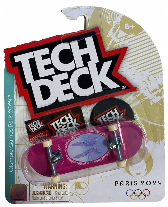 FINGERBOARD DESKOROLKA OLYMPIC GAMES PARIS 2024 1 SZT TECH DECK Marka Spin Master