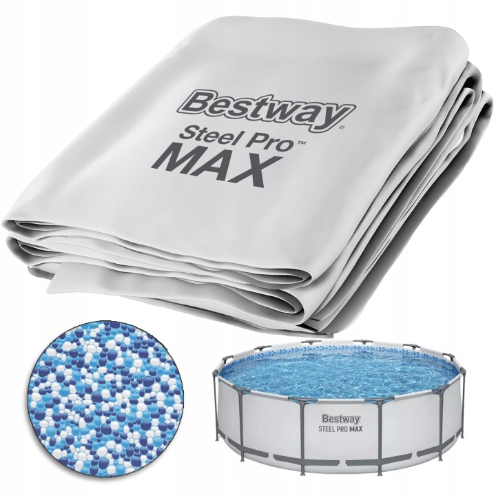 Bazénová vložka do interiéru bazénu, materiál do bazénu Bestway 5619N