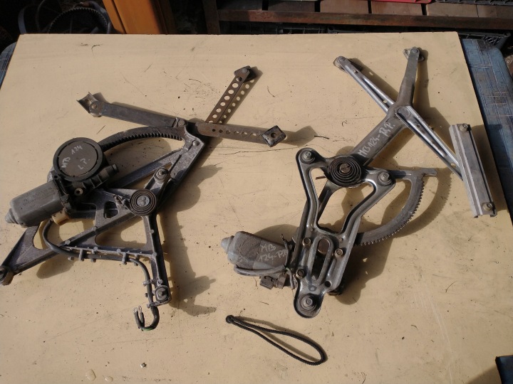 mechanism windows+mini motor rear part MERCEDES W124