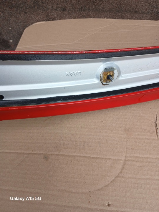 SPOILER AIRCLAVE BACK ALKUPERÄINEN VAKIO 93 9-3 II SEDAN COLOR 278 RED 8