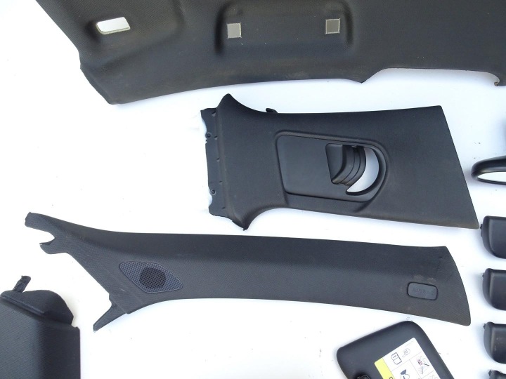 Пълен черен S-LINE долен капак 8V4867505B Audi A3 8V 5D Sportback 10