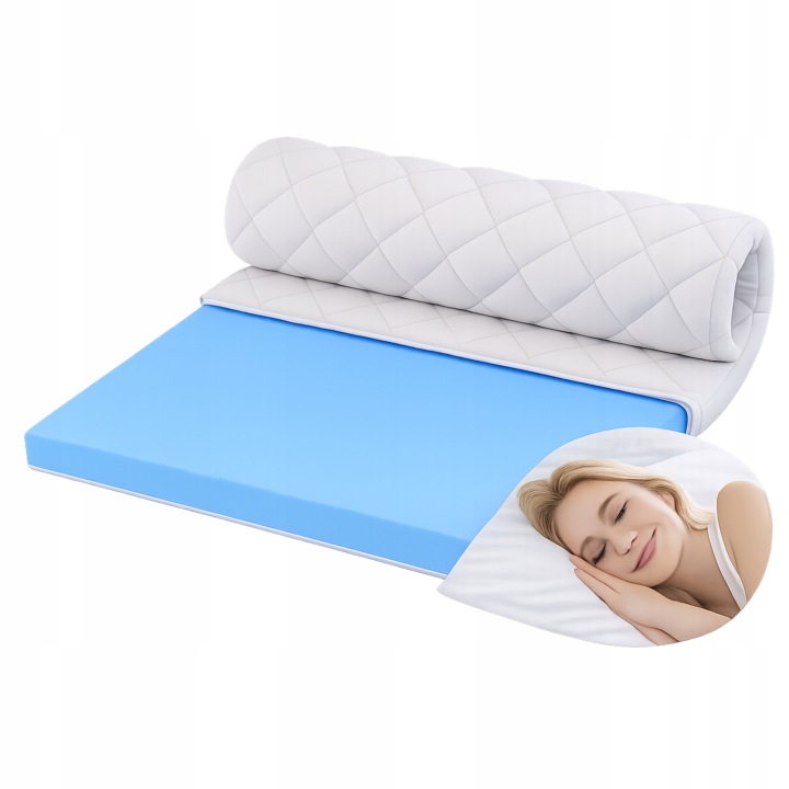 Vrchní Matrace Topper zpevňující překrytí 90x200 pěna 4cm H4