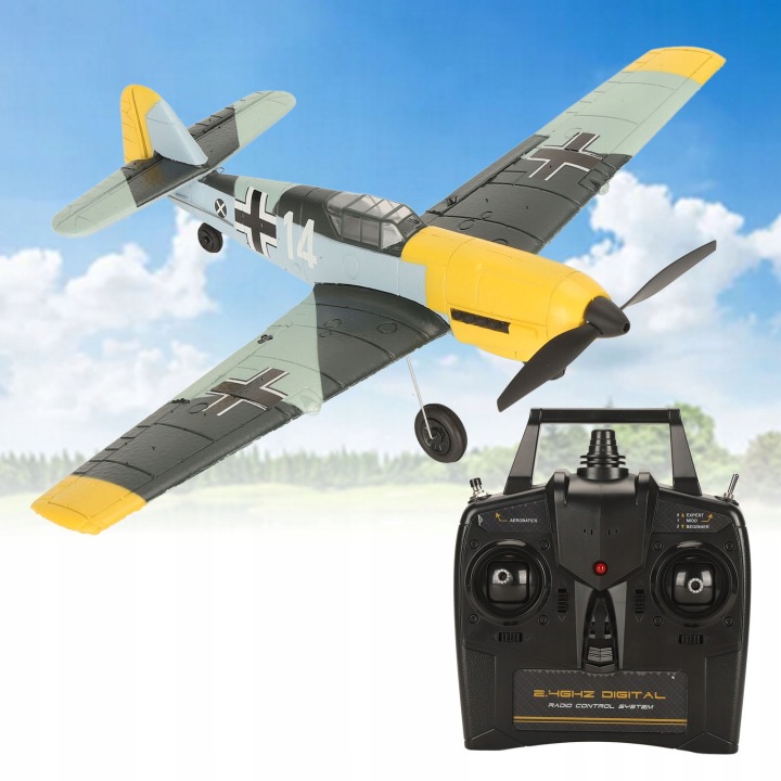 Літак RC 2,4 ГГц дистанційний контролер постійного крила винищувача Довгий CK — фото 7