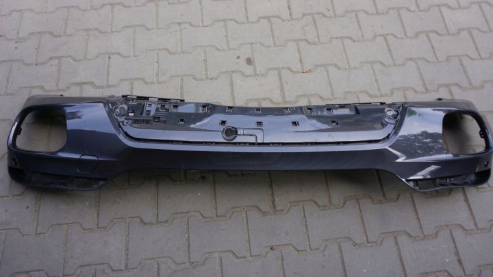 BMW X6 F16 M-Paket - DYFUZOR SPOILER der Stoßstange heck
