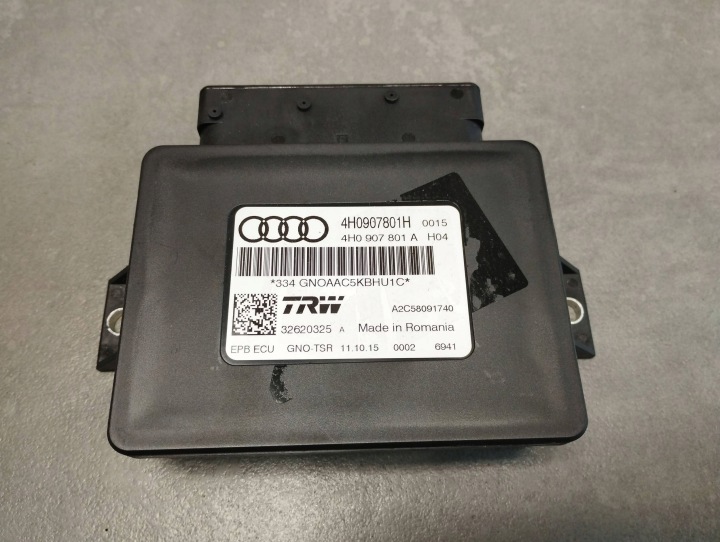 Audi A7 4G Module Levier frein stationnement 4H0907801A
