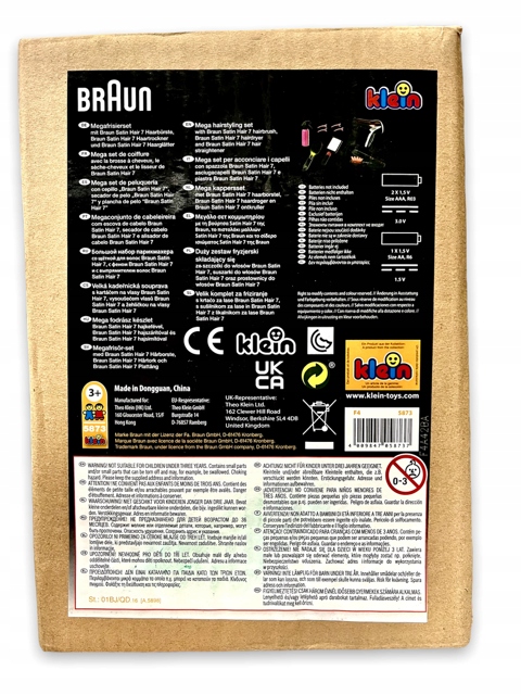 Klein 5873 набір перукарський Braun 4 елементи 60D189 (після повернення) — фото 2