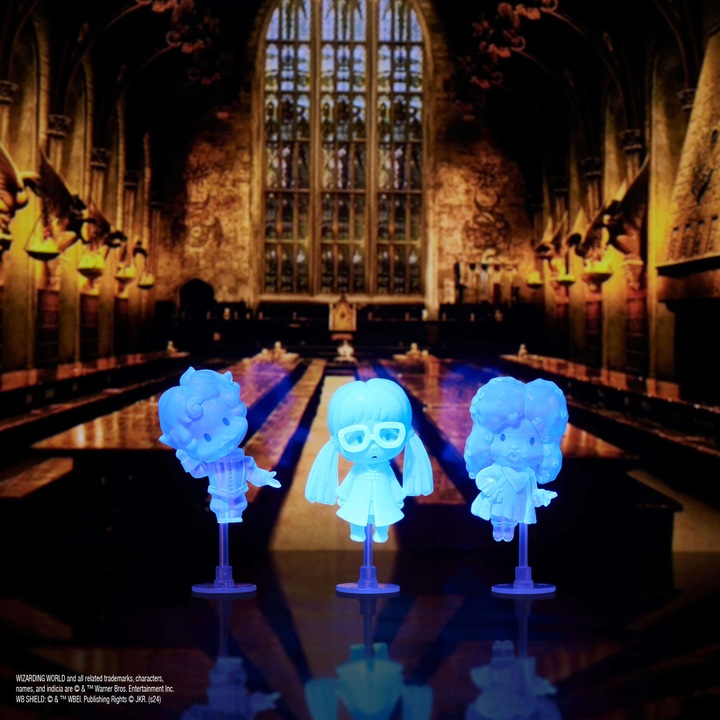 KALENDARZ ADWENTOWY MAPA HUNCWOTÓW HARRY POTTER ŚWIECĄCE W CIEMNOŚCI DUCHY Materiał karton plastik