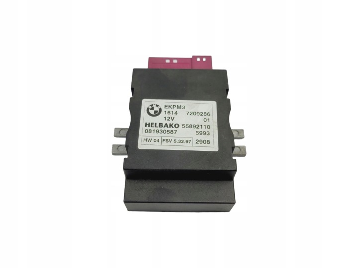 Bedienteil POMPY des Kraftstoffsbehälters BMW E91 N47 D20A 7209286