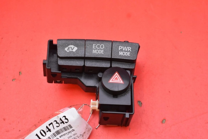 switch of the lights of warning lights 75D808 TOYOTA PRIUS III XW30 09-11