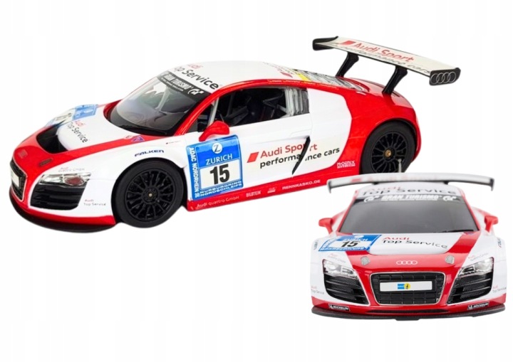 Audi Р.8 LMS Р./C 1:24 білі — фото 2