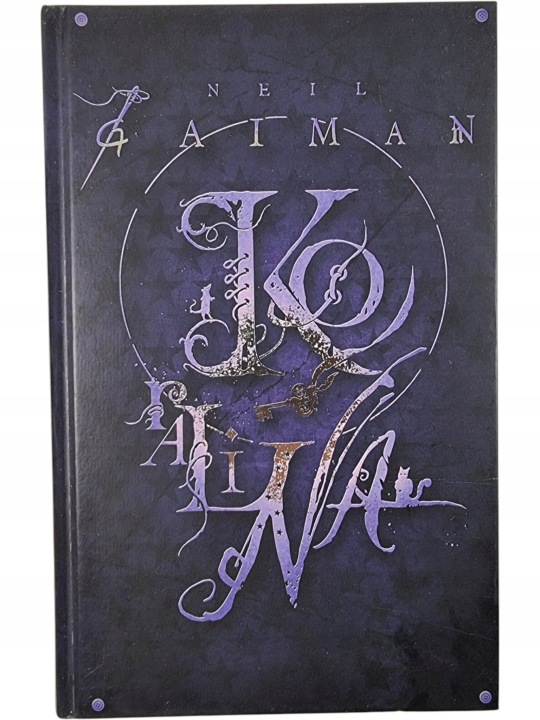 Zdjęcie egzemplarza: TWARDA / Koralina / Neil Gaiman książka