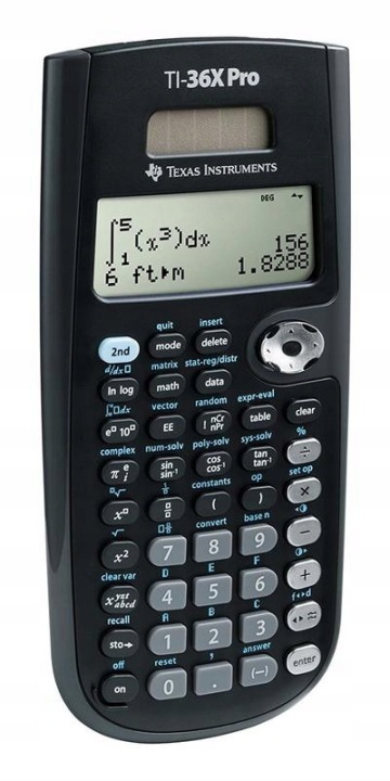 Пошкоджений Калькулятор науковий офісний Texas Instruments TI-36 шт. Pro (пошкоджений) — фото 3