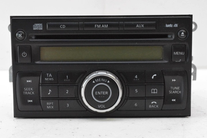 RADIO radio CD AUX BLUETOOTH 28185JD05A NISSAN QASHQAI 1 und J10