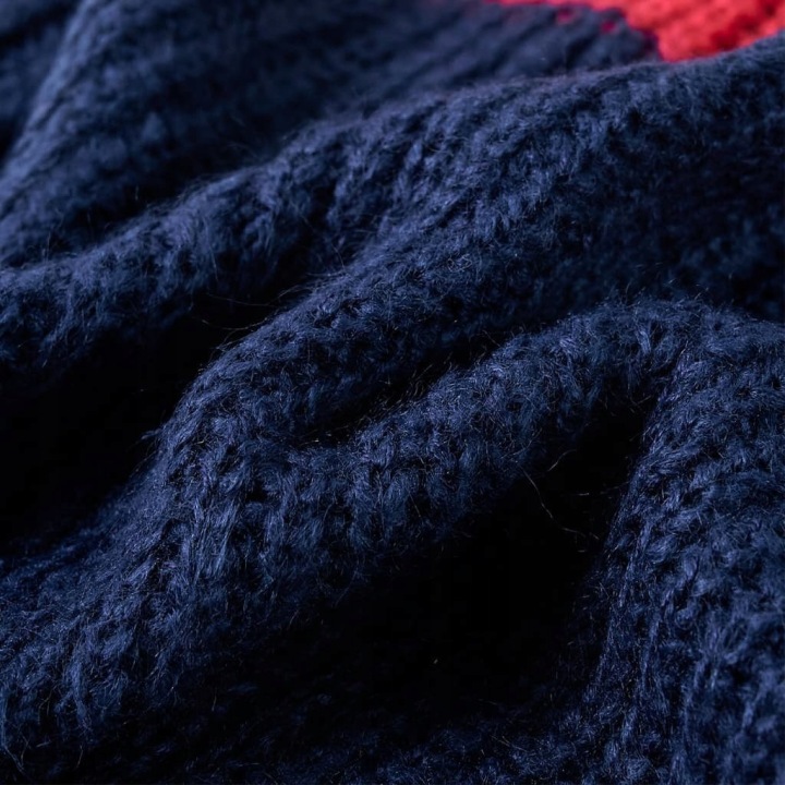 vidaXL Светр дитячий made of denim, темно-синій, 116 — фото 7