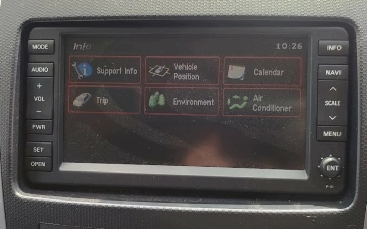 RADIO navigazione NAVI GPS EKRAN PEUGEOT 4007 8750A138 261EM-07PUG0