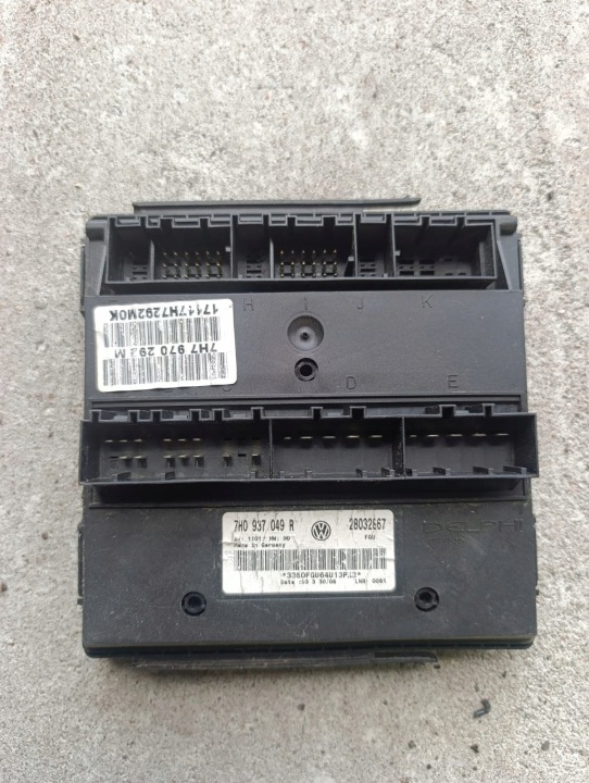 VW T5 komfortsteuergerät T5 7H0937049R