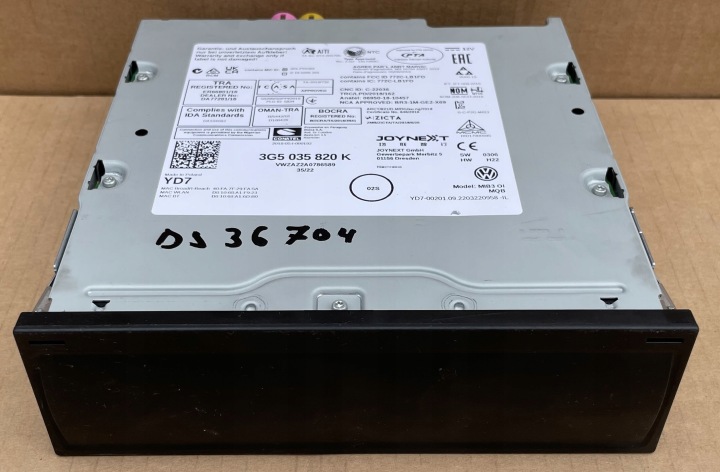 lettore MIB3 VW SKODA 3G5035820K Originale nuovo