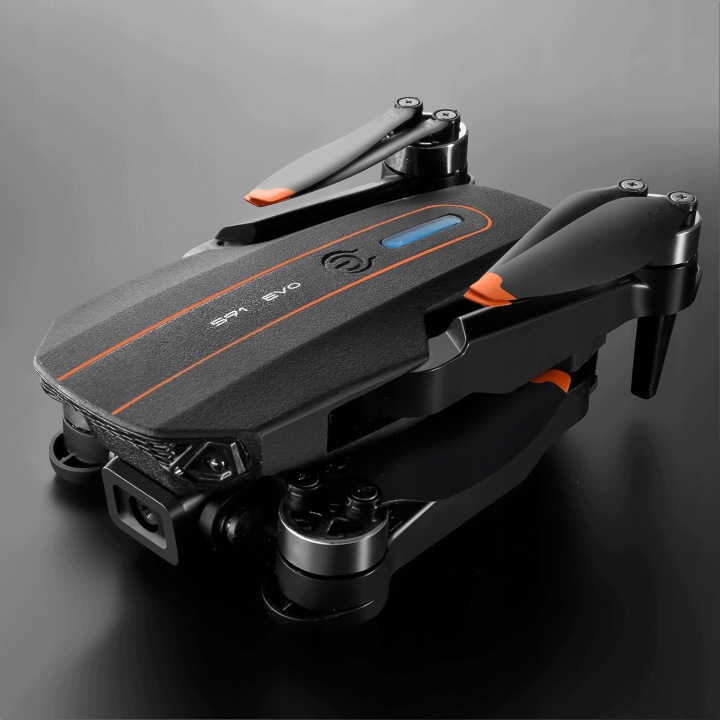 Міні складаний дрон 2 камери HD S91 зависання RC квадрокоптер 100 м 3 акумуляторний — фото 4