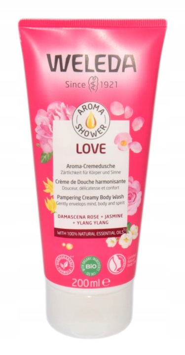 Біо Weleda Аромат Shower Love Гель для душу 200 мл 100% Натуральний — фото 4