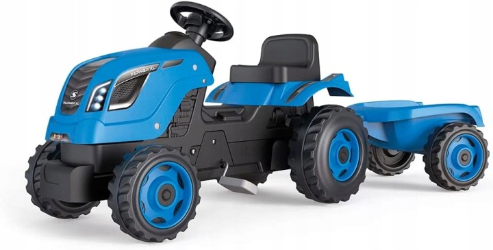 Трактор на педалях Фермер Великий Xl Причіп Smoby