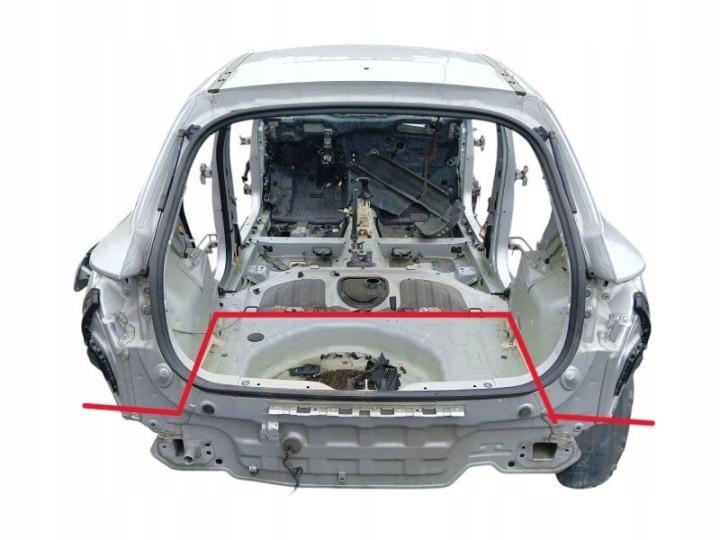 Supporto LAMIERATO POSTERIORE Coppa KIA STONIC LAK: 4SS SILKY SILVER (17-20)