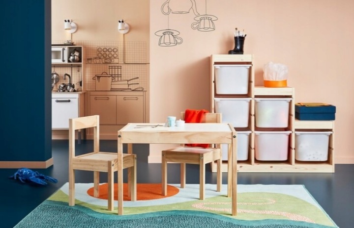 IKEA LATT Столик дитячий і 2 стільця Дерево — фото 12