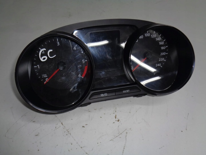 VW POLO V 6C TDI quadro strumenti TACHIMETRO contagiri OROLOGIO EUROPA 6C0920731