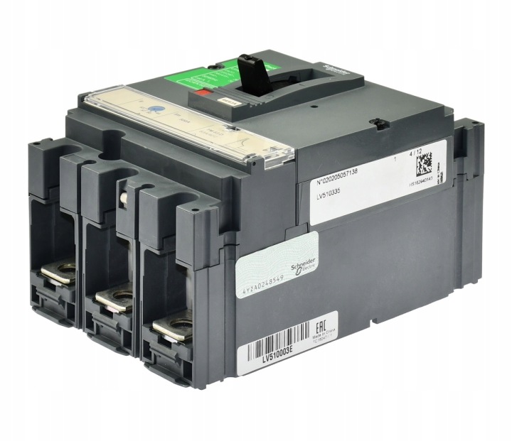 Vypínač napájení 3P Easypact CVS100F Schneider TM63D LV510335