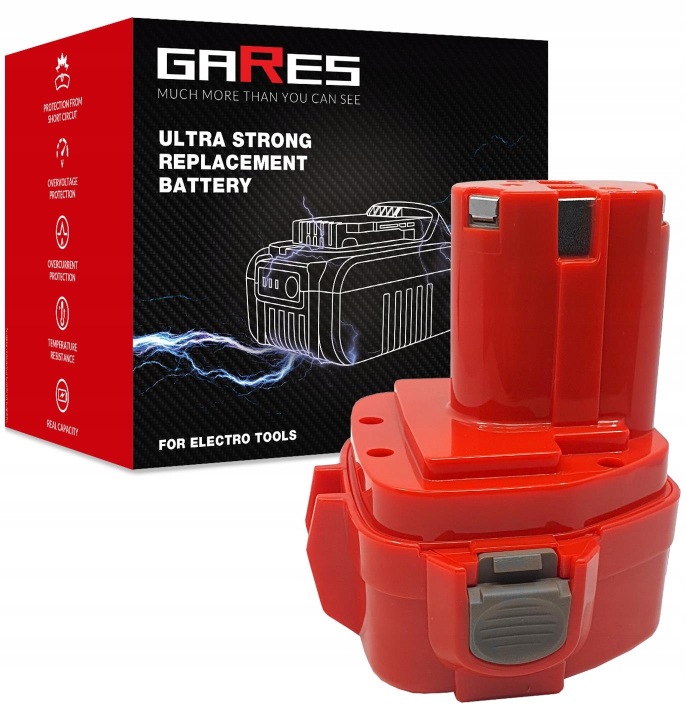 Akumulátor Baterie Gares pro Makita Celma 12V 2Ah