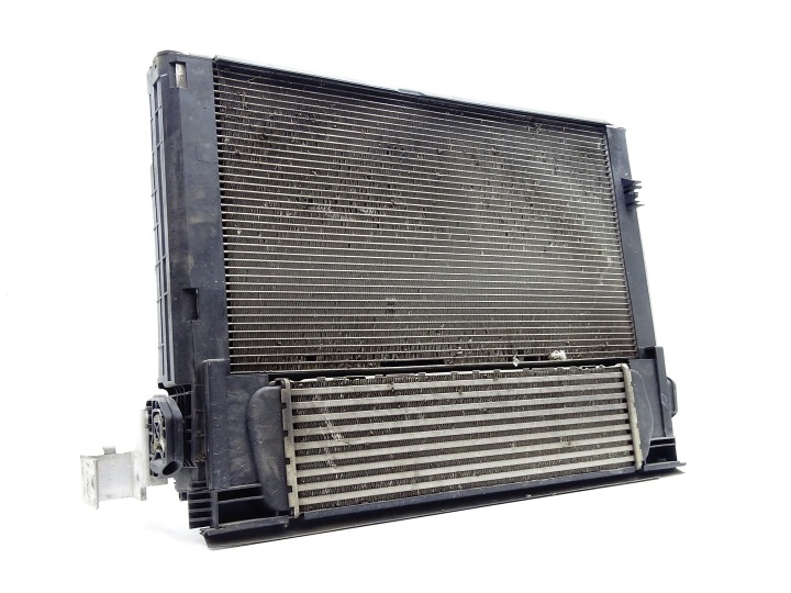 KOMPLET radiatore radiatore intercooler VENTOLA BMW 3 F30 F31 LIFT LCI 2.0D MANUAL