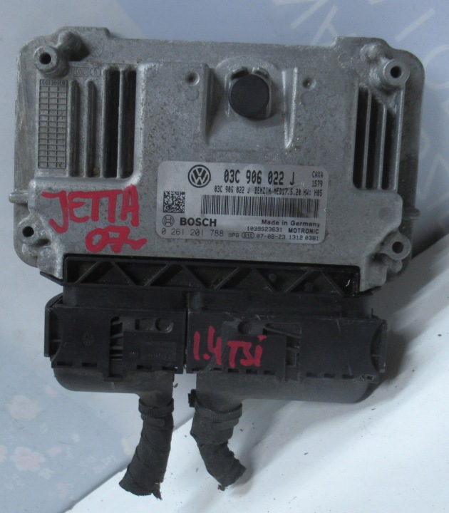 VW GOLF ECU 03C906022J 0261201788 computer ORYGINA