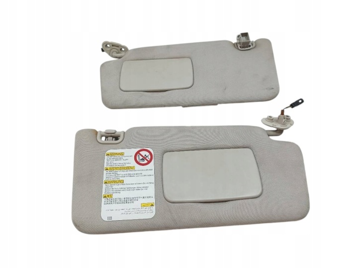 Pare soleil PRZECIWSLONECZNE Gauche Droite Couverture tablier moteur KPL Subaru Legacy V (2009-2014)
