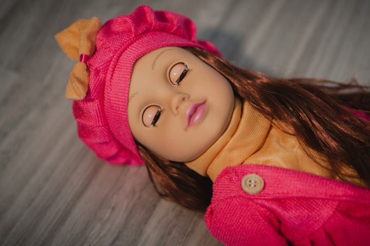 DUŻA LALKA BOBAS INTERAKTYWNA ŚPIEWA I MÓWI PL EN Marka Kinderplay