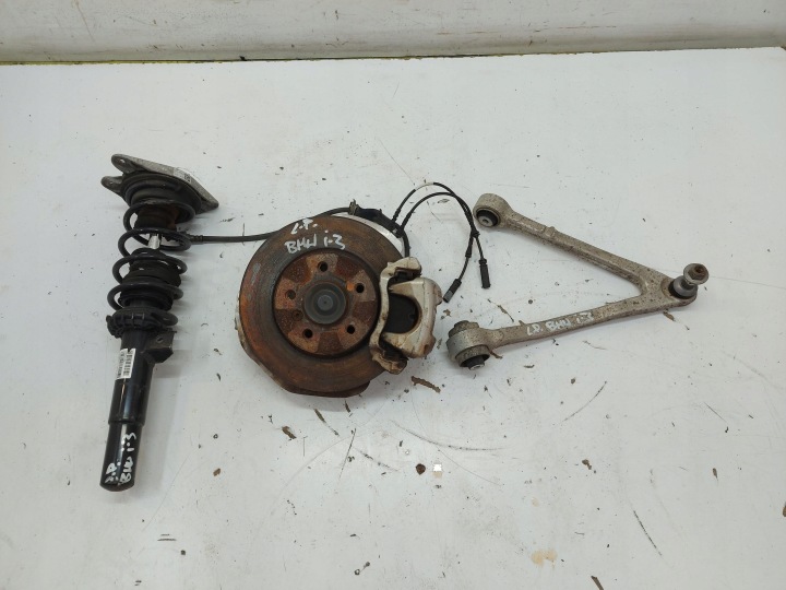 BMW i3 i01 REX Achsschenkel Radnabe Radlager Stoßdämpfer Querlenker vorne links komplet 6852159