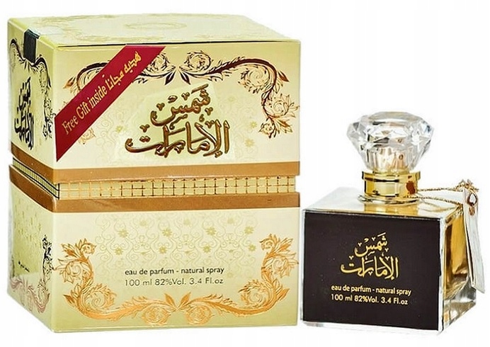 ard al zaafaran shams al emarat woda perfumowana 100 ml   zestaw  