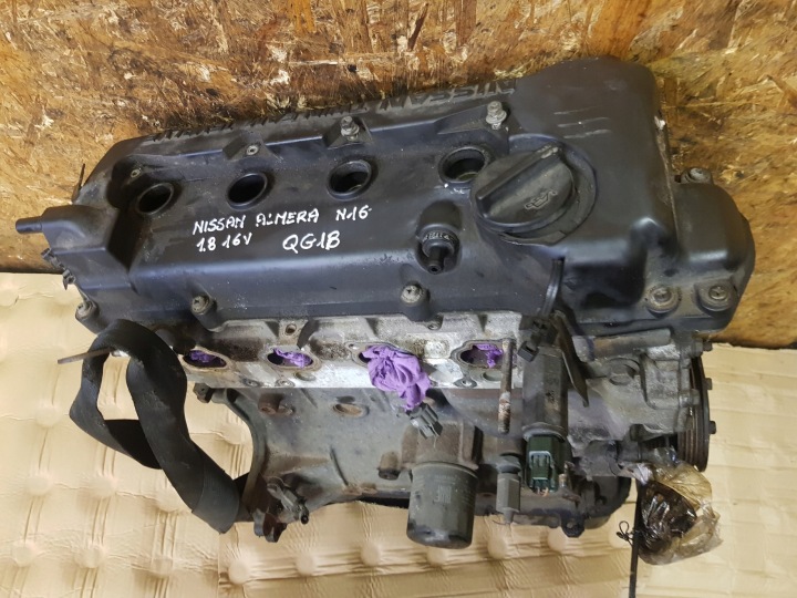 NISSAN ALMERA N16 TINO 1.8 16V 2001 QG18DE engine 212 TYS KM