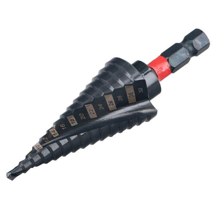 Draumet Premium vrták 4-32 mm, M2 s titanovou rukojetí
