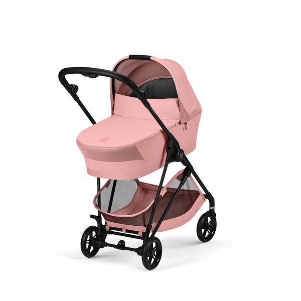 CYBEX люлька для візка прогулянкового MELIO карбон легка складана з ручкою — фото 6