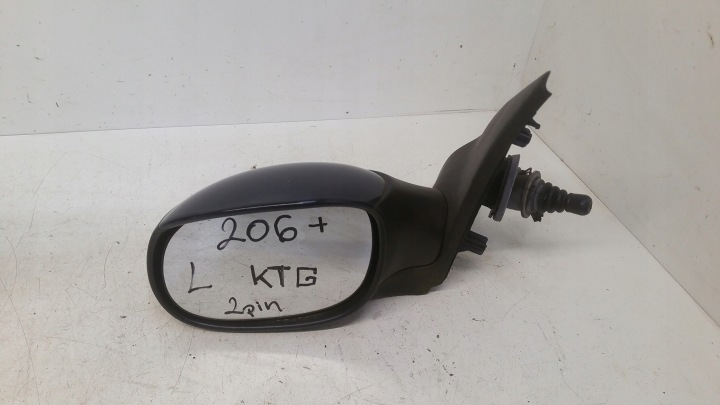 SPECCHIETTO RETROVISORE sinistro 2 PIN grzane manuale Peugeot 206+