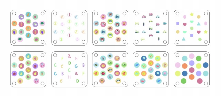 JABŁUSZKA MEMORKI GRA LOGICZNA PAMIĘCIOWA MEMORY TOOKY TOY Marka Tooky Toy