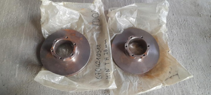 discs brake MERCEDES T2/LN1 6704210312