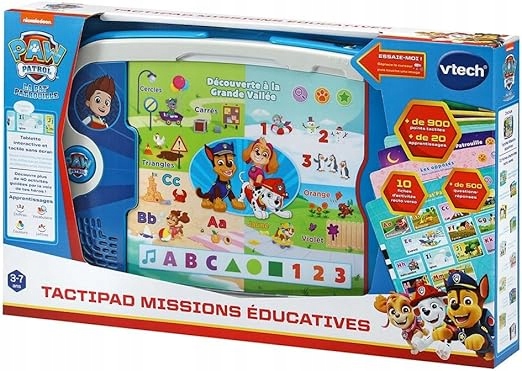 VTech Щенячий Патруль TactiPad Планшет Розвивальний для Дітей ,Стіл для Дітей 3+ — фото 4