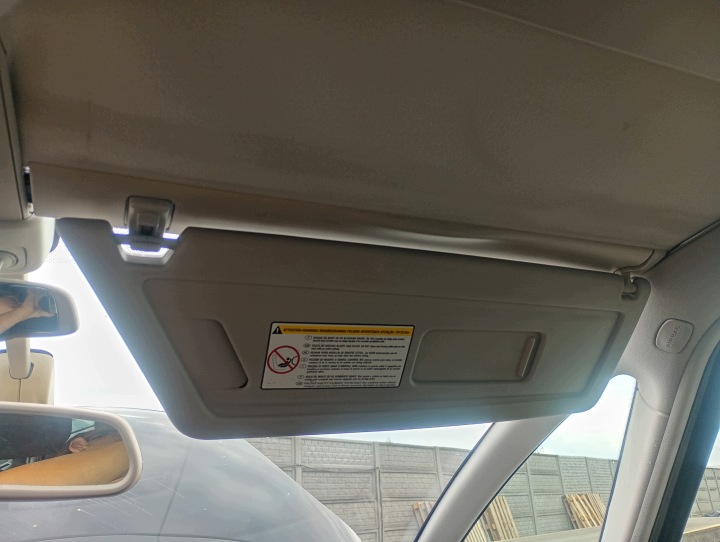 Kryt PRZECIWSLONECZNA pravá spolujazdca Citroen C4 Picasso FL 10-15