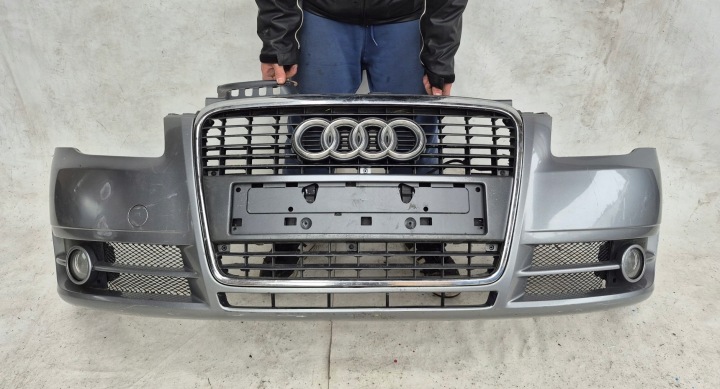 AUDI A4 B7 05-08 bumper front front without DZIUR 8E0807437AG