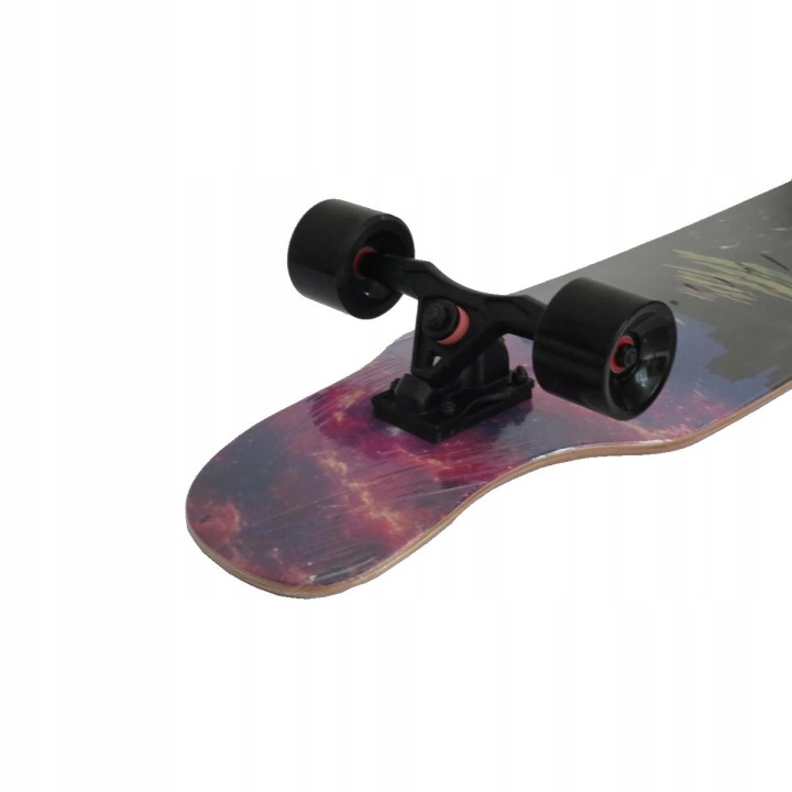 Лонгборд MASTER 42" 107 см клен ABEC9 180 кг біле дерево скейтборд — фото 7