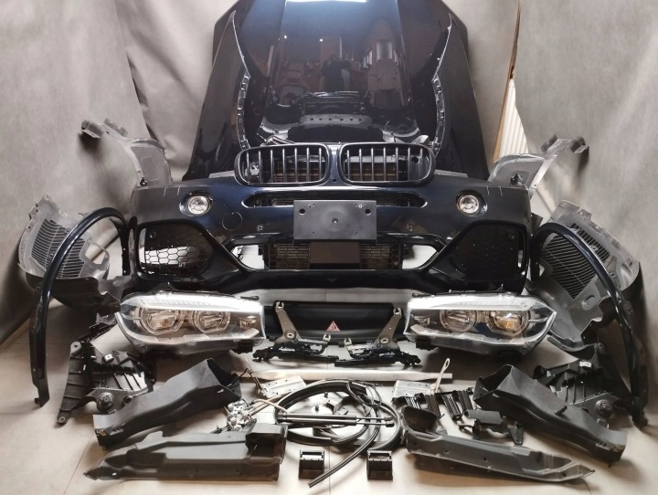 BMW X5 F15 M PAKIET Capot Pare choc Feux phare LED ADAPTIVE Radiateur 416