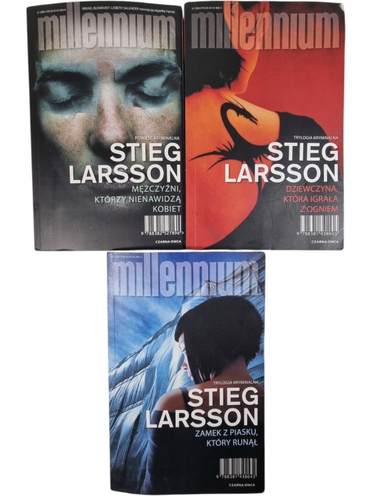 Zdjęcie egzemplarza: Saga Millennium 1-3 / Stieg Larsson / Mężczyźni, którzy nienawidzą kobiet